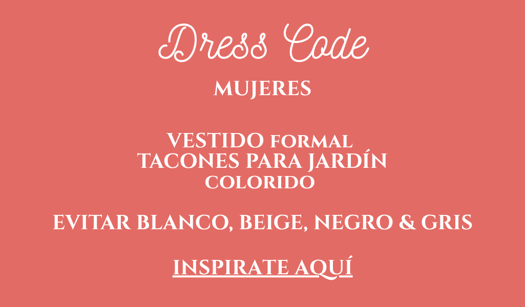 Código de vestimenta para mujeres